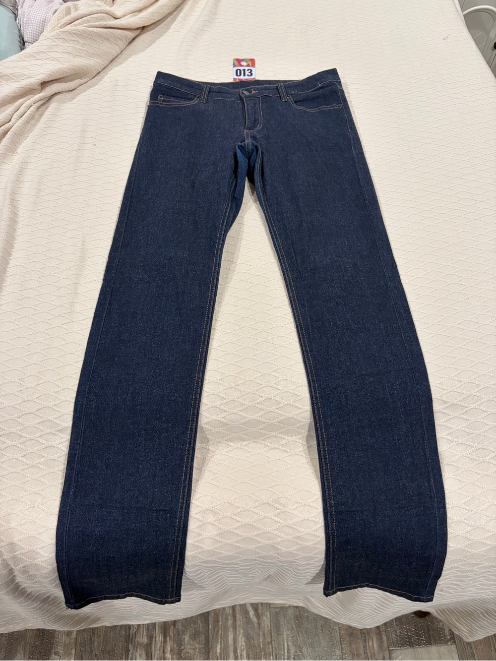 Cheap Monday Women's Dark Blue Straight Leg Jeans